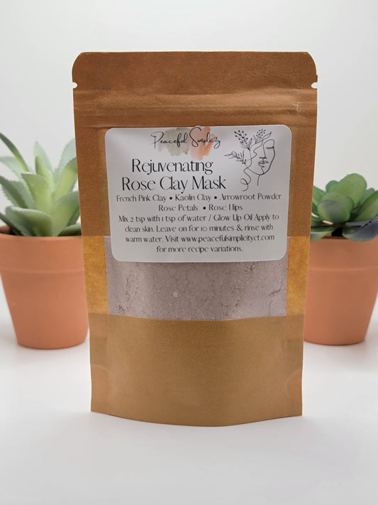 Rejuvenating Rose Clay Mask