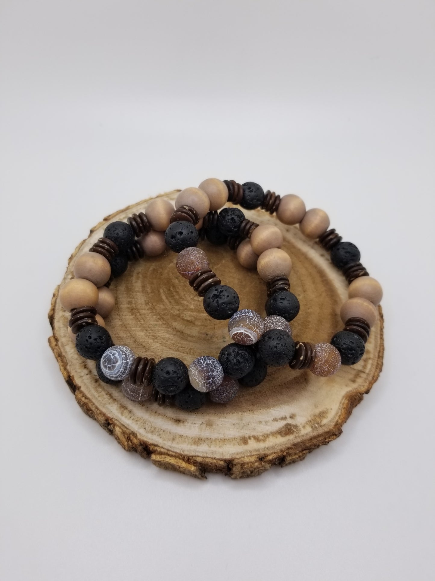 Agate To His & Hers Wellness Bracelet