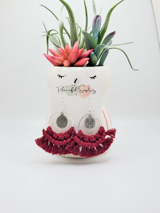 Lola Macrame Earrings