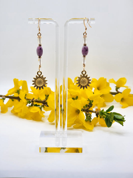 Sunshine and Sunflowers Earrings