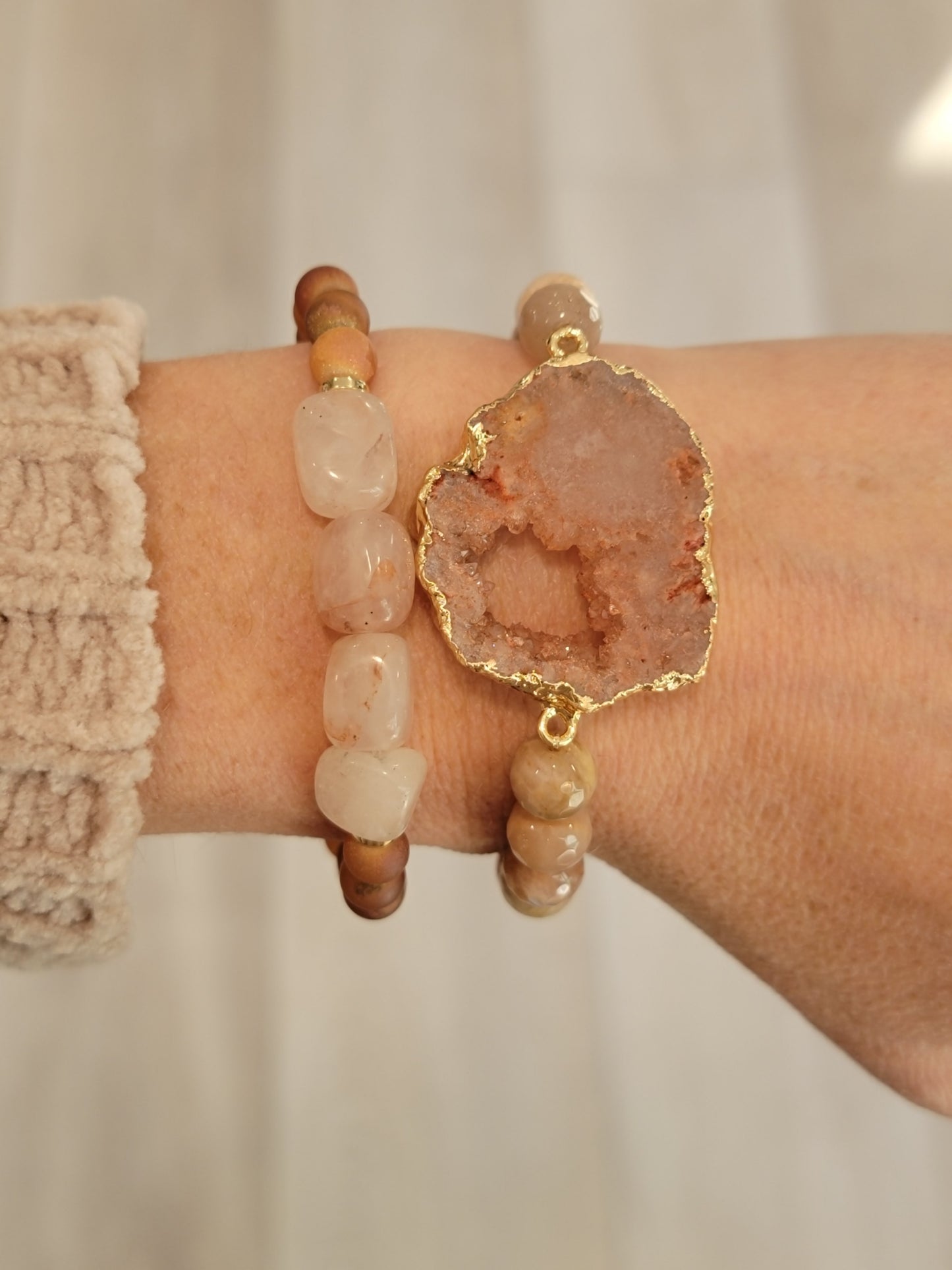 The Bright Side & Heart Opener Wellness Bracelet Set