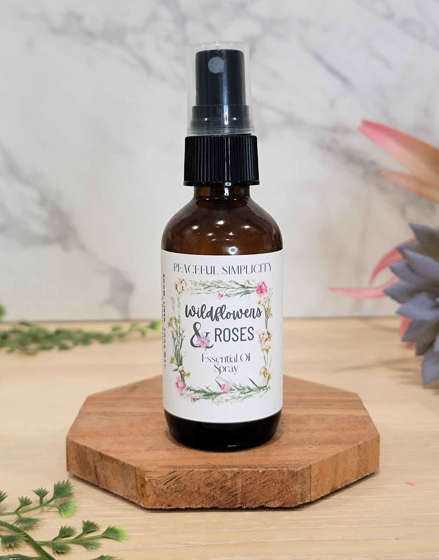 Wildflowers & Roses Essential Oil Spray